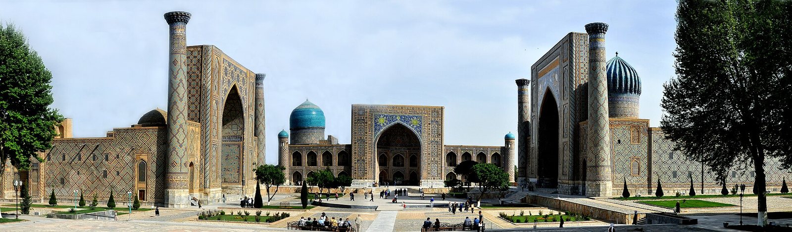 Площадь Регистан, Самарканд, Узбекистан